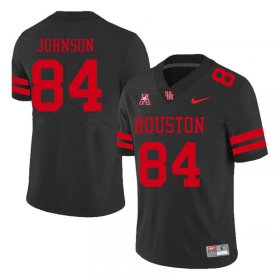 Sale -Black Brice Johnson #84 Men UH Cougars Authentic Fit NCAA Football Jersey