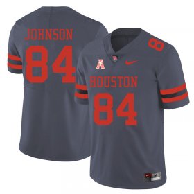 Sale -Gray Brice Johnson #84 Men UH Cougars Official Quality NCAA Football Jersey