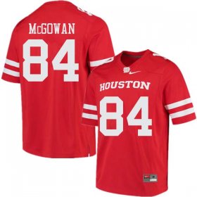 Sale -Red Cole McGowan #84 Men UH Cougars Authentic Fit NCAA Football Jersey